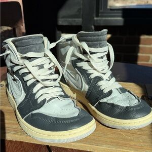 Air Jordan 1 High "Method of Make" Women's Shoes Anthracite-Neutral Grey-Sail